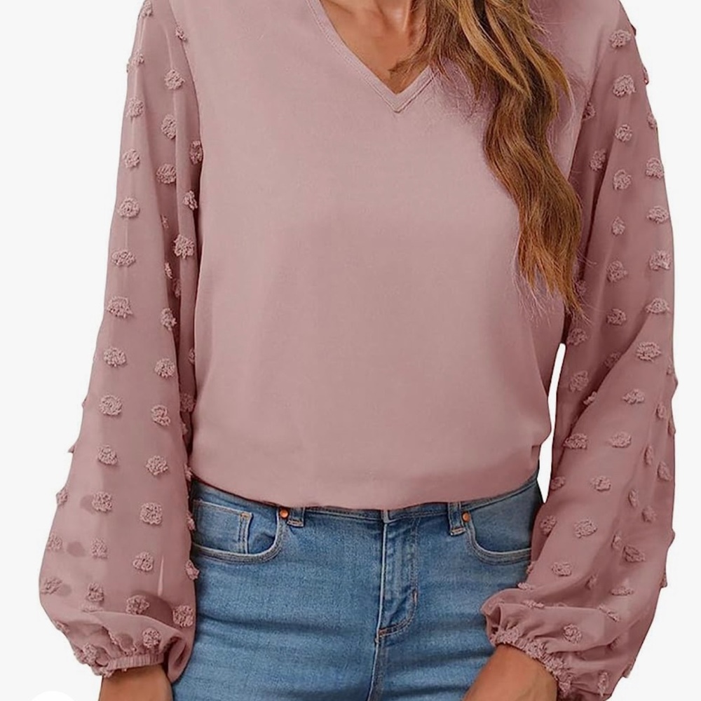 #V-Neck Blouse